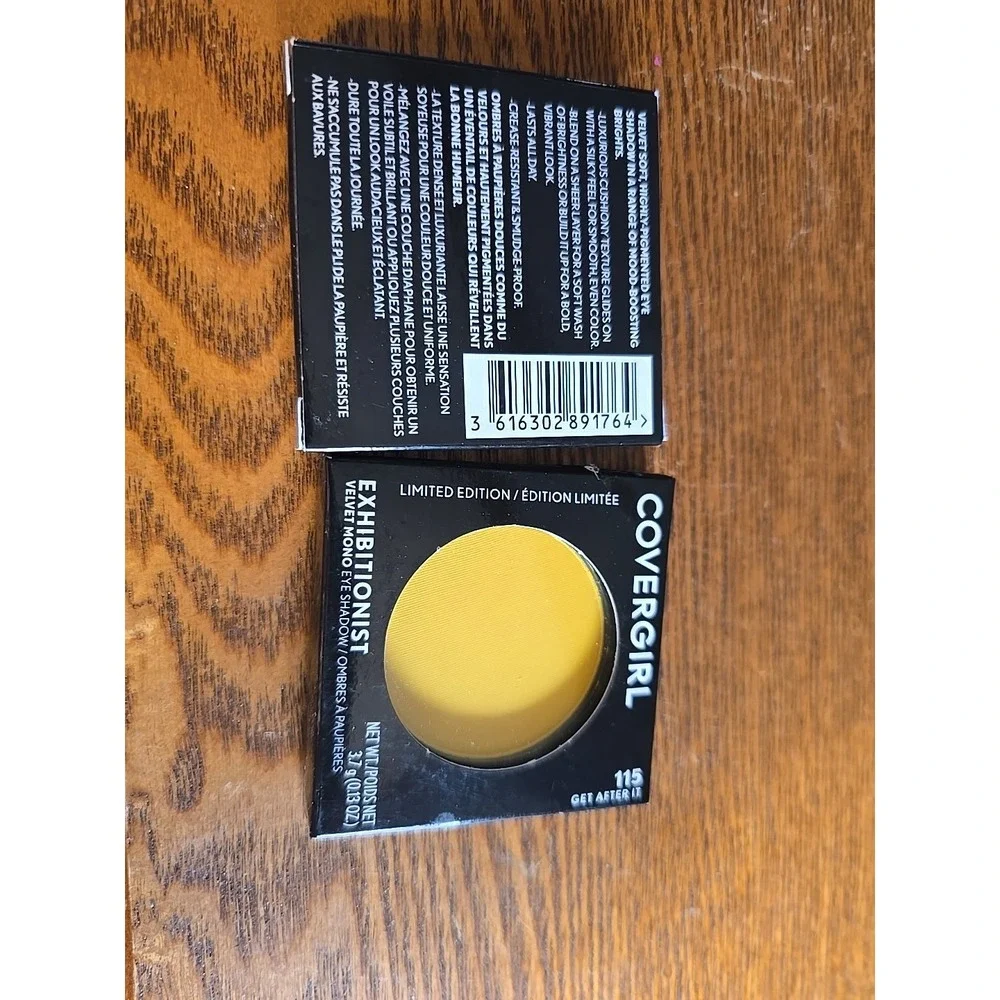 CoverGirl Exhibitionist Velvet Mono Eyeshadow Ltd Ed #115 Get After It Lot Of 2